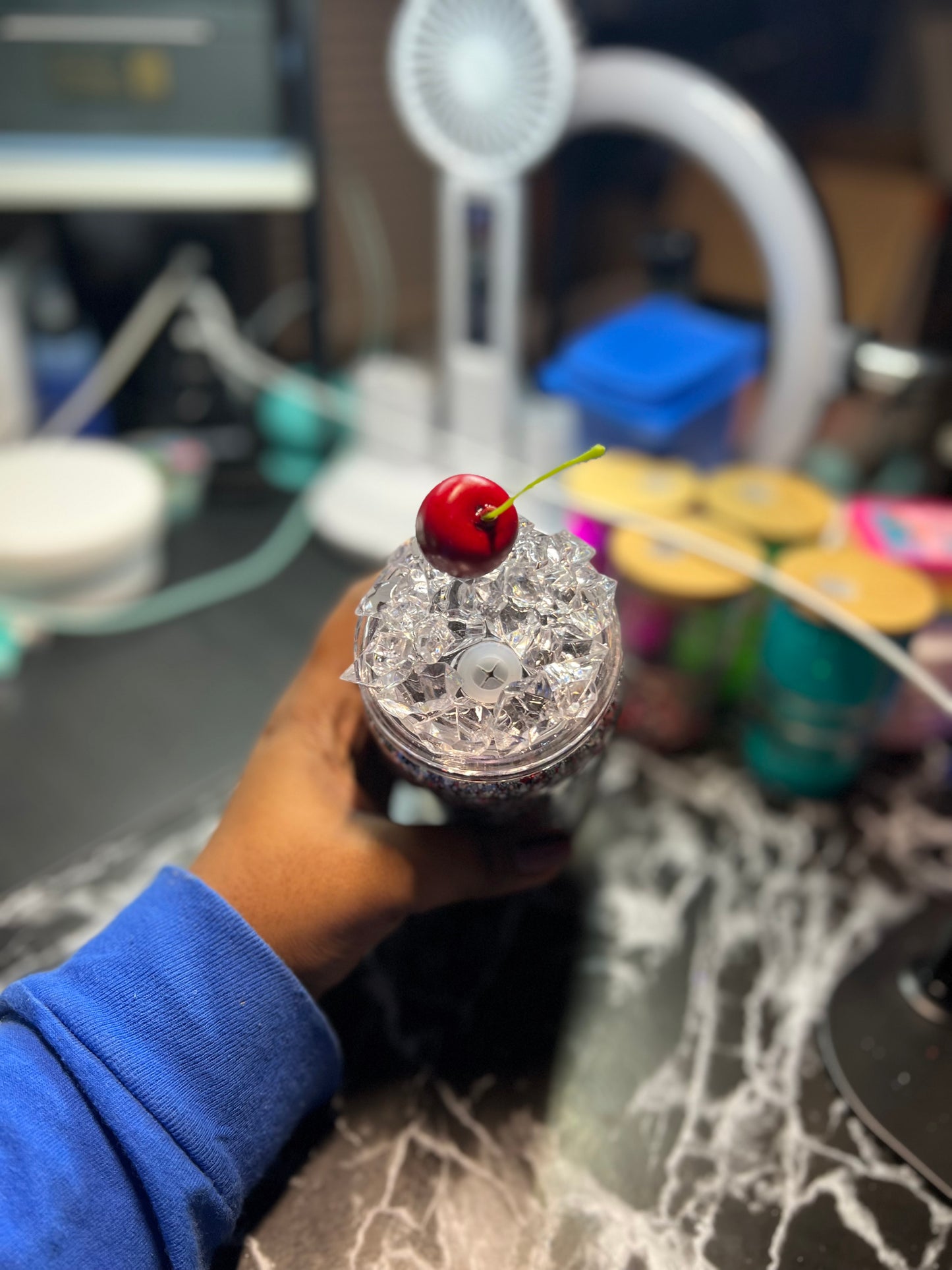 Skull Cherries w Cherry Lid